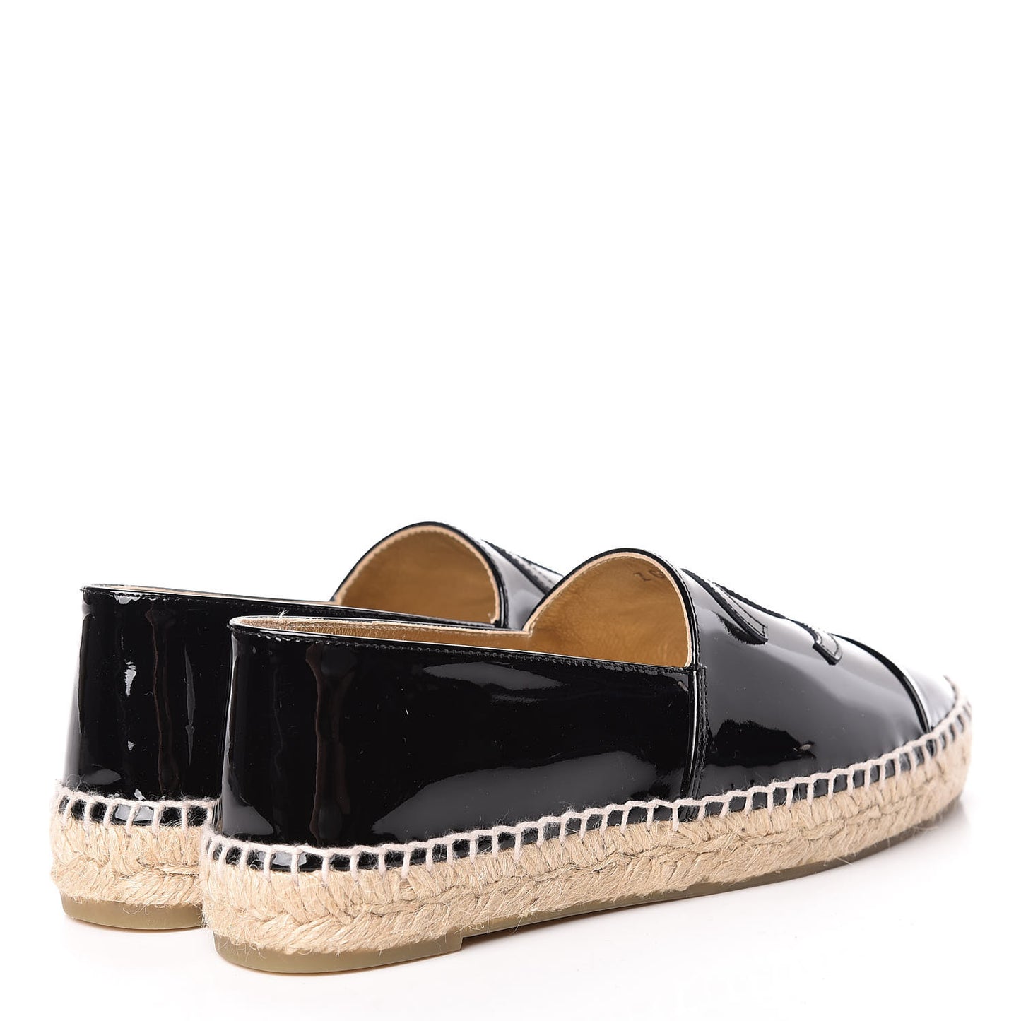 Patent CC Espadrilles 37 Black