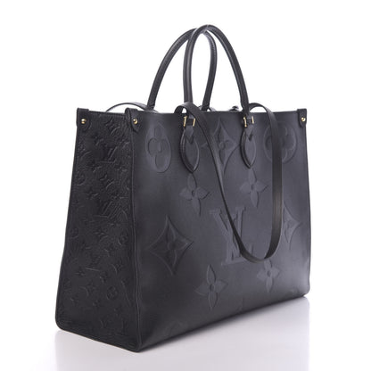 Louis Vuitton Empreinte Monogram Giant Onthego GM Black 4 of 11