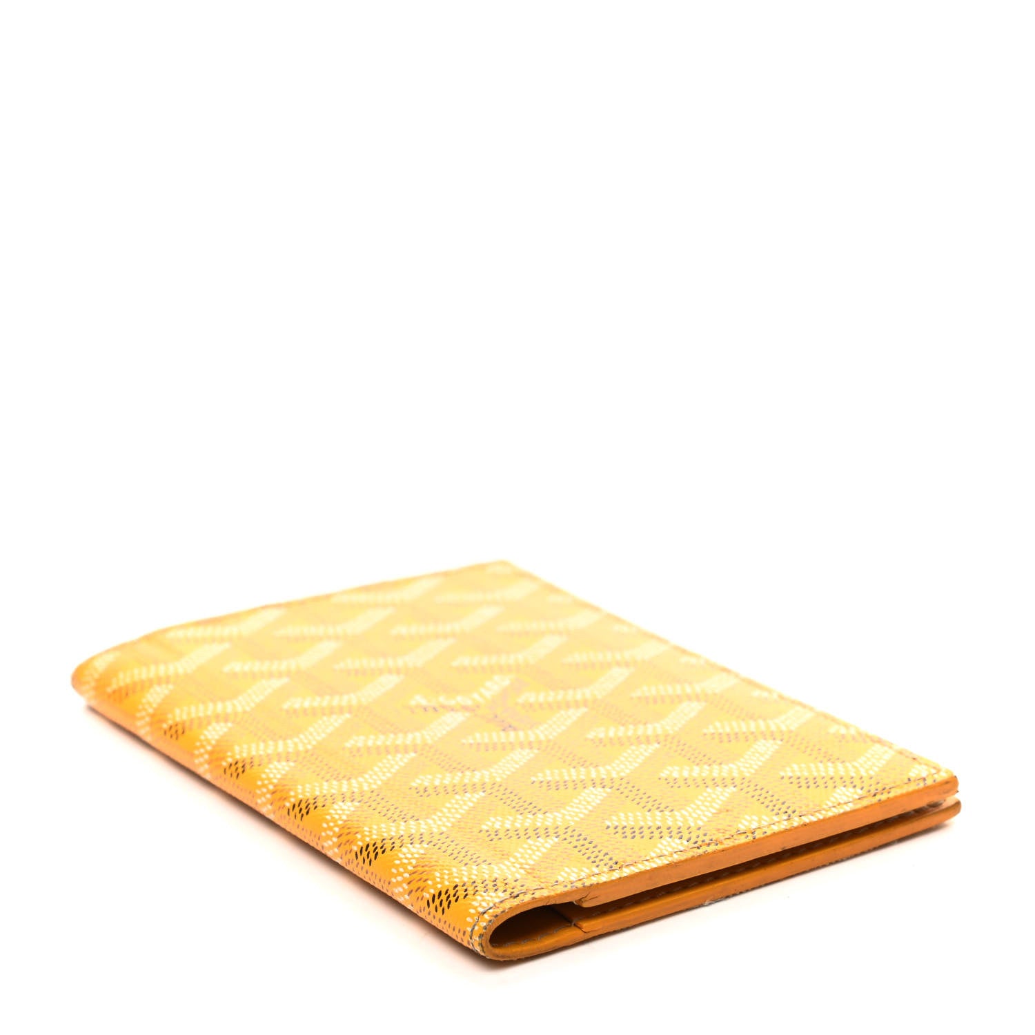 Goyard Goyardine Passport Wallet Yellow 4 of 9