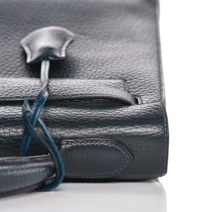Hermes Fjord Sellier Kelly 32 Bleu Marine 11 of 41