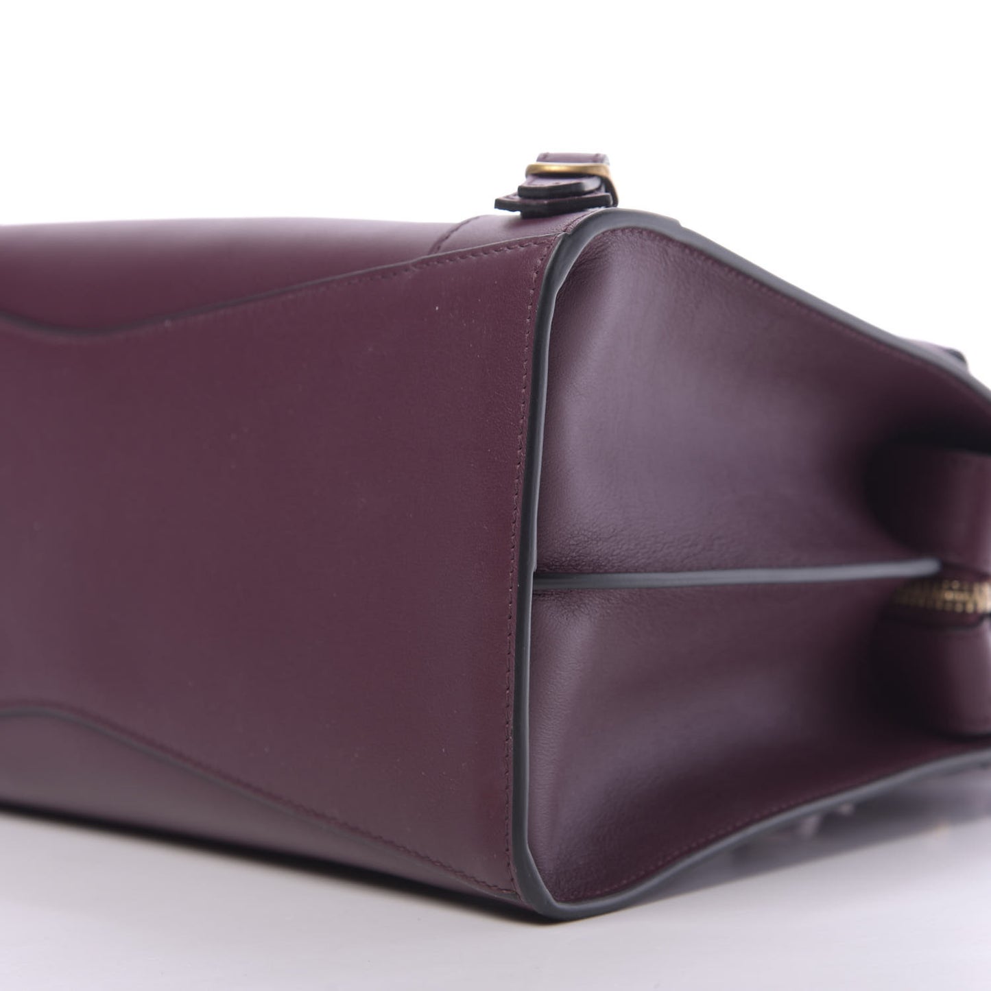 Smooth Calfskin Brass Hardware Neo Classic S City Burgundy