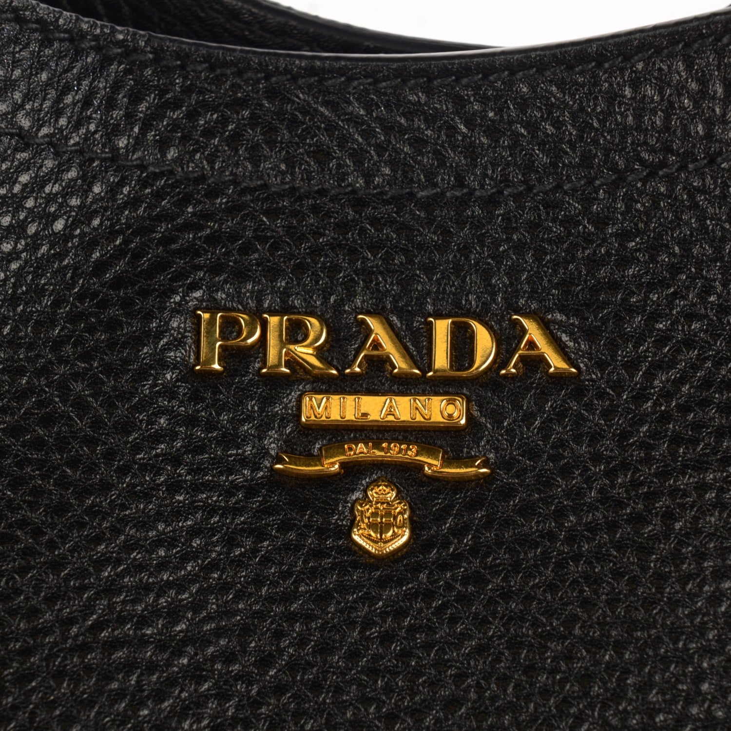 Prada Vitello Daino Satchel Nero Black 2 of 10
