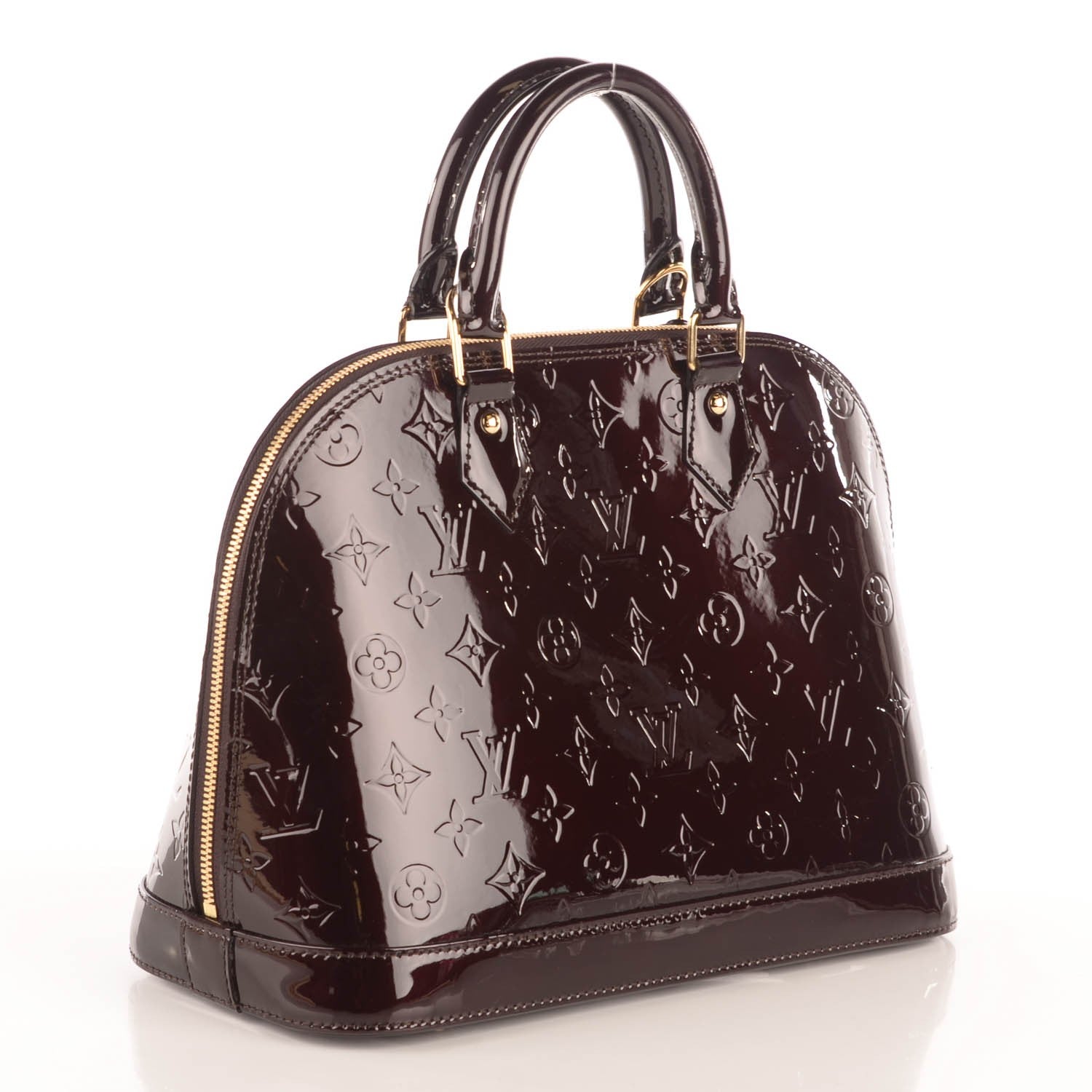 Louis Vuitton Vernis Alma PM Amarante 3 of 8