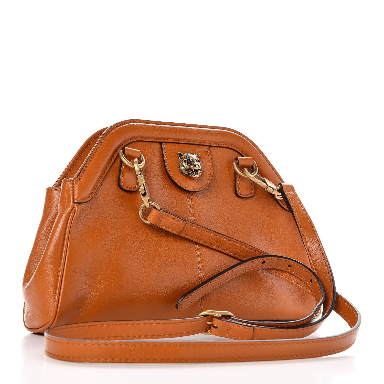 Gucci Calfskin Small Re(Belle) Crossbody Bag Brown 3 of 8