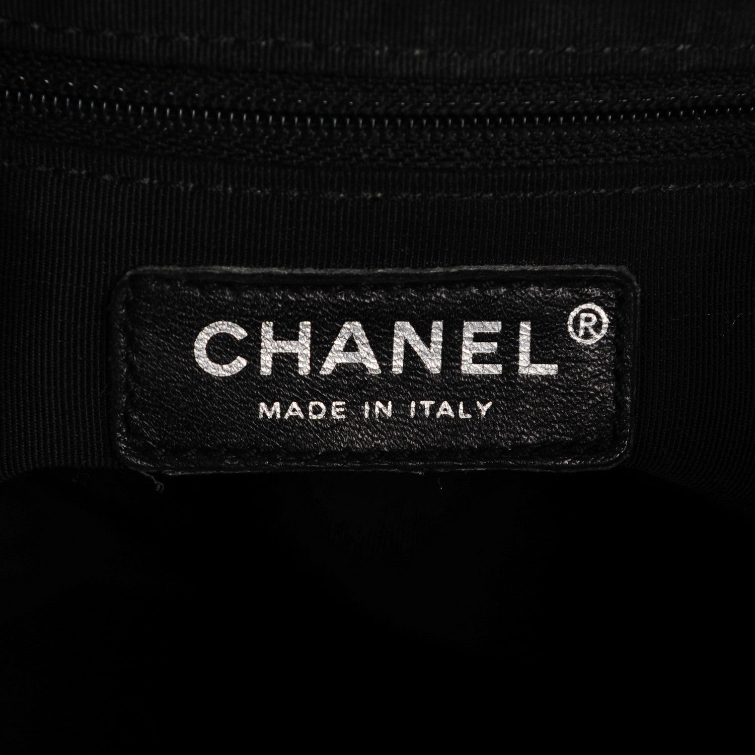 Chanel Caviar Quilted CC Hobo Black 6 of 9