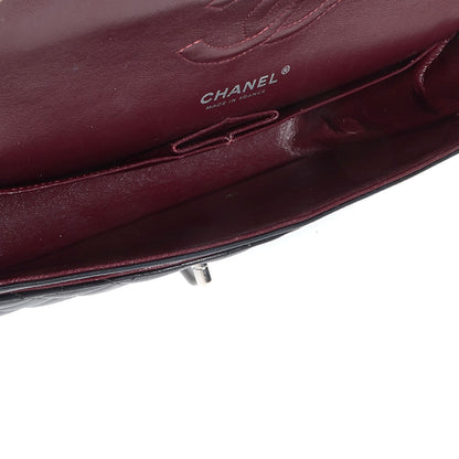 Chanel Lambskin Quilted Medium Double Flap Black 5 of 8