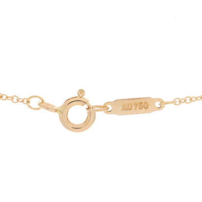 Tiffany 18K Rose Gold Diamond Infinity Pendant Necklace 4 of 6