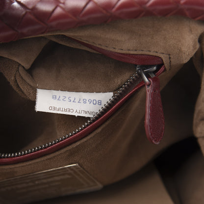 Bottega Veneta Nappa Intrecciato The Lauren 1980 Clutch Gigolo Red 10 of 10