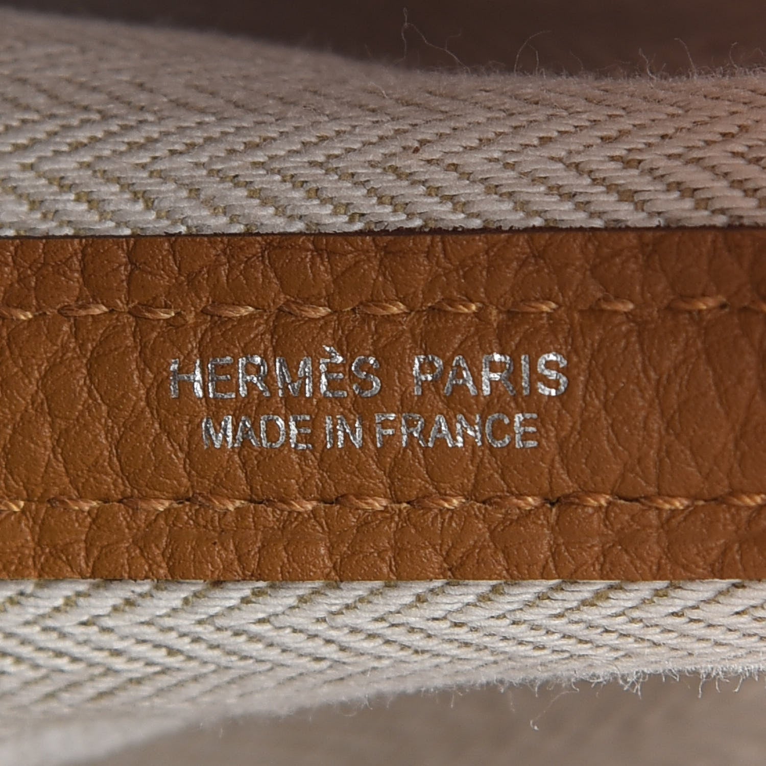 Hermes Negonda Garden Party 36 MM Sesame 6 of 9