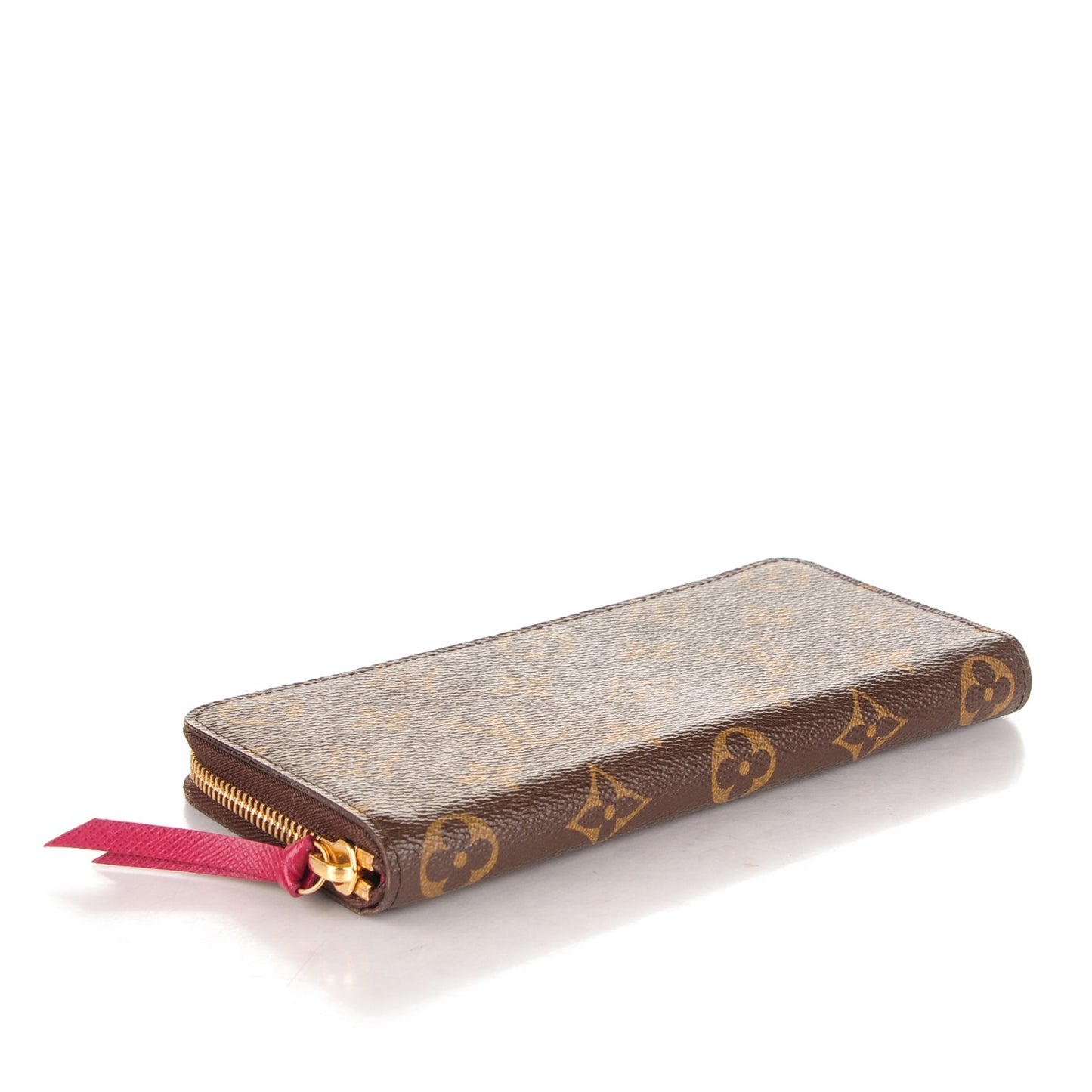 Monogram Clemence Wallet Fuchsia