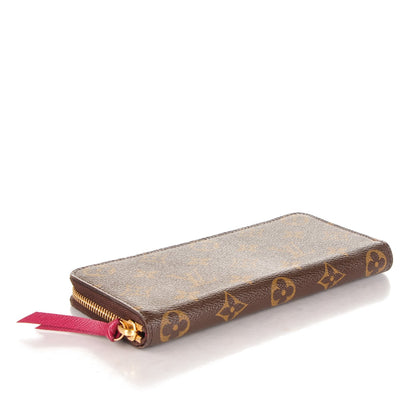 Louis Vuitton Monogram Clemence Wallet Fuchsia 4 of 8