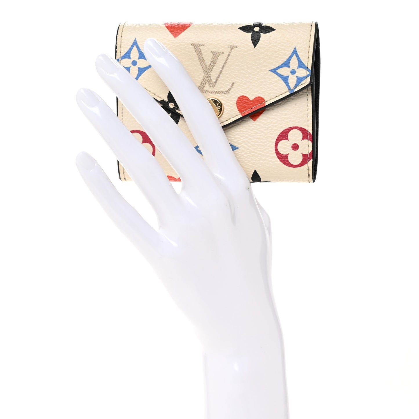 Game On Monogram Zoe Wallet White