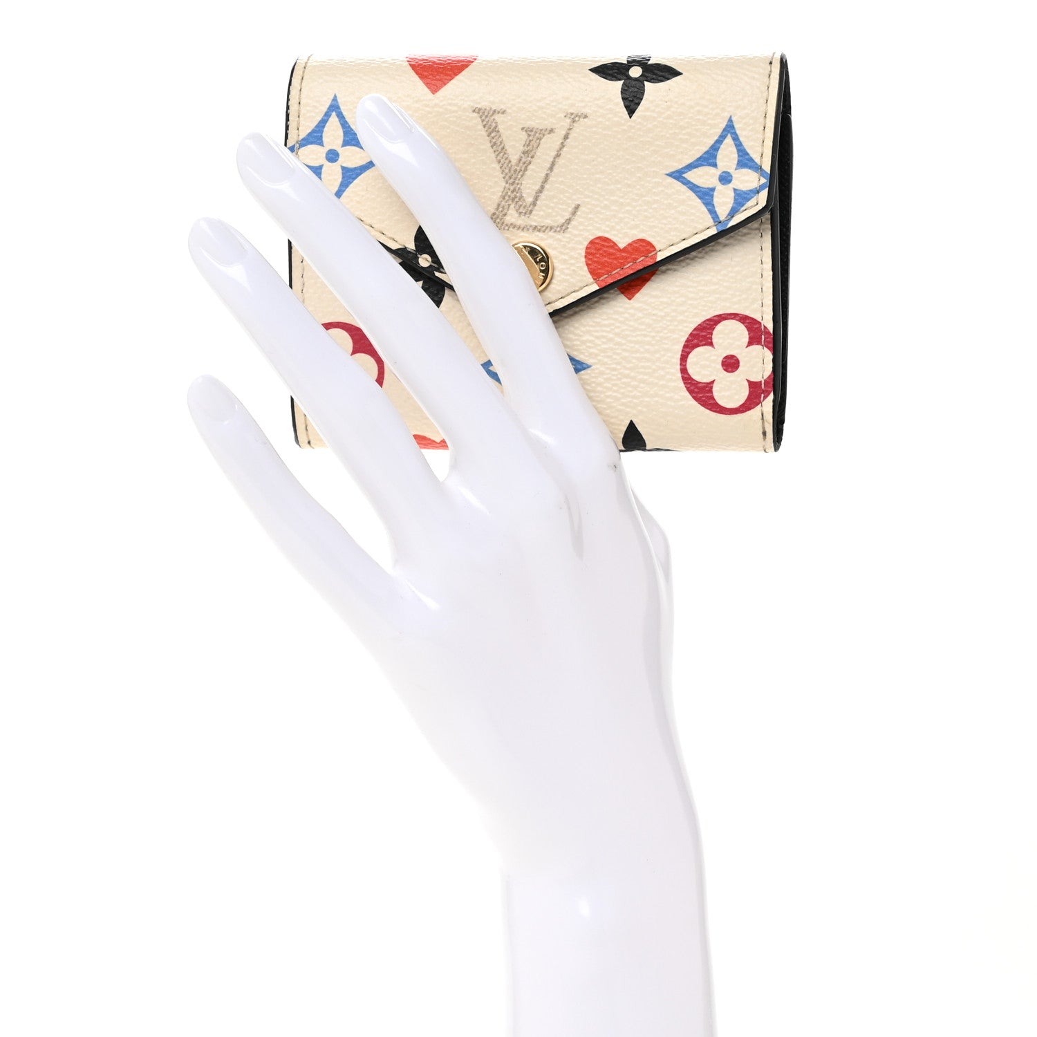 Louis Vuitton Game On Monogram Zoe Wallet White 2 of 9