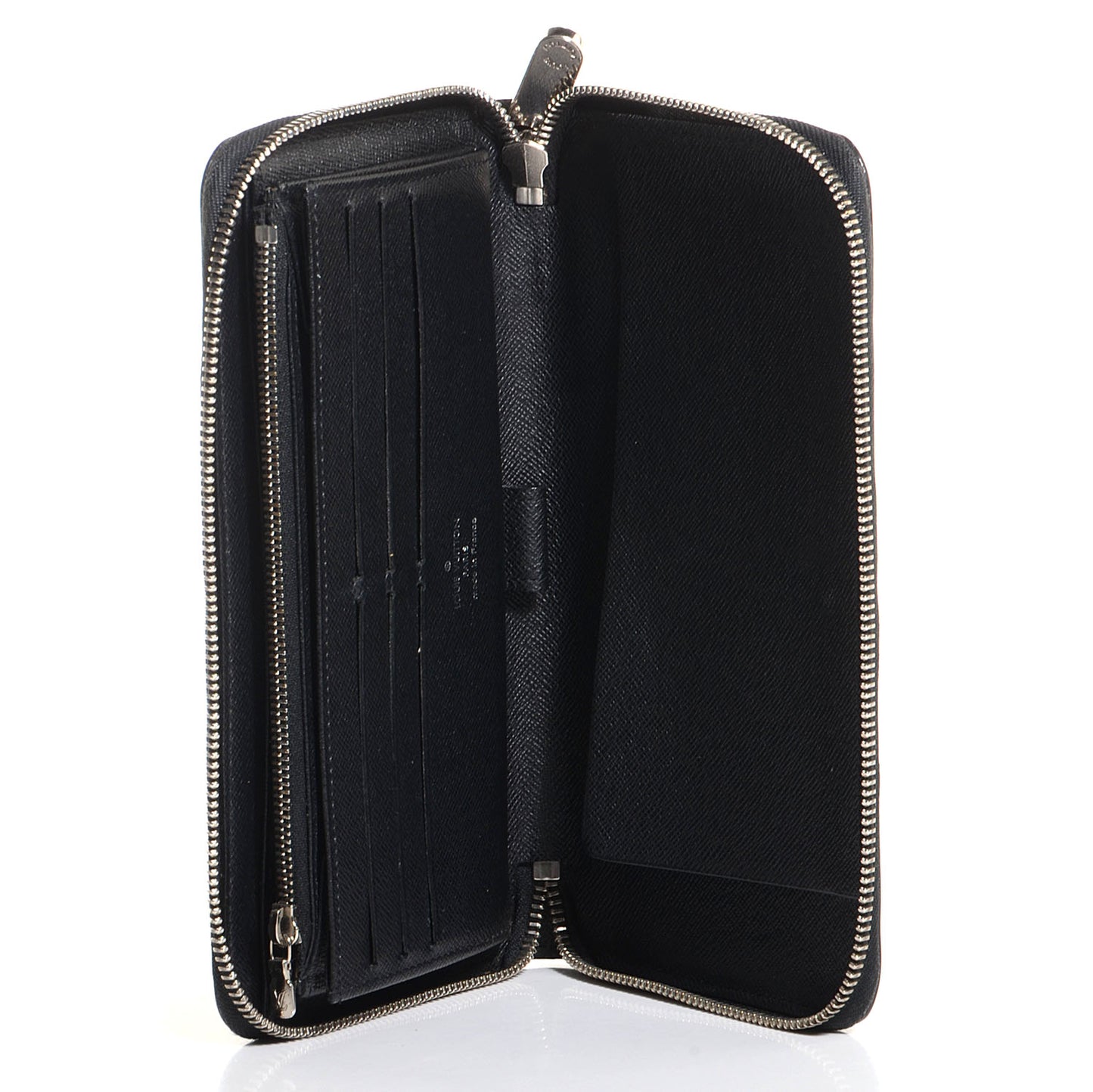 Epi Zippy Organizer Wallet Black