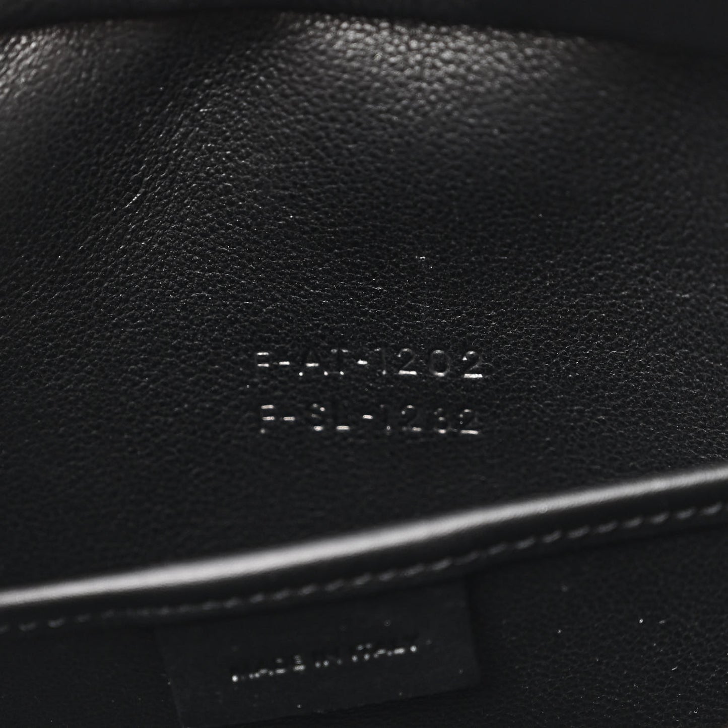 Smooth Calfskin Nano Luggage Black