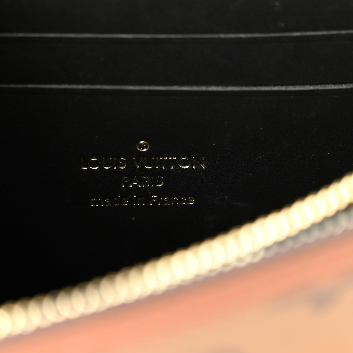 Louis Vuitton Reverse Monogram Dauphine Chain Wallet 6 of 9