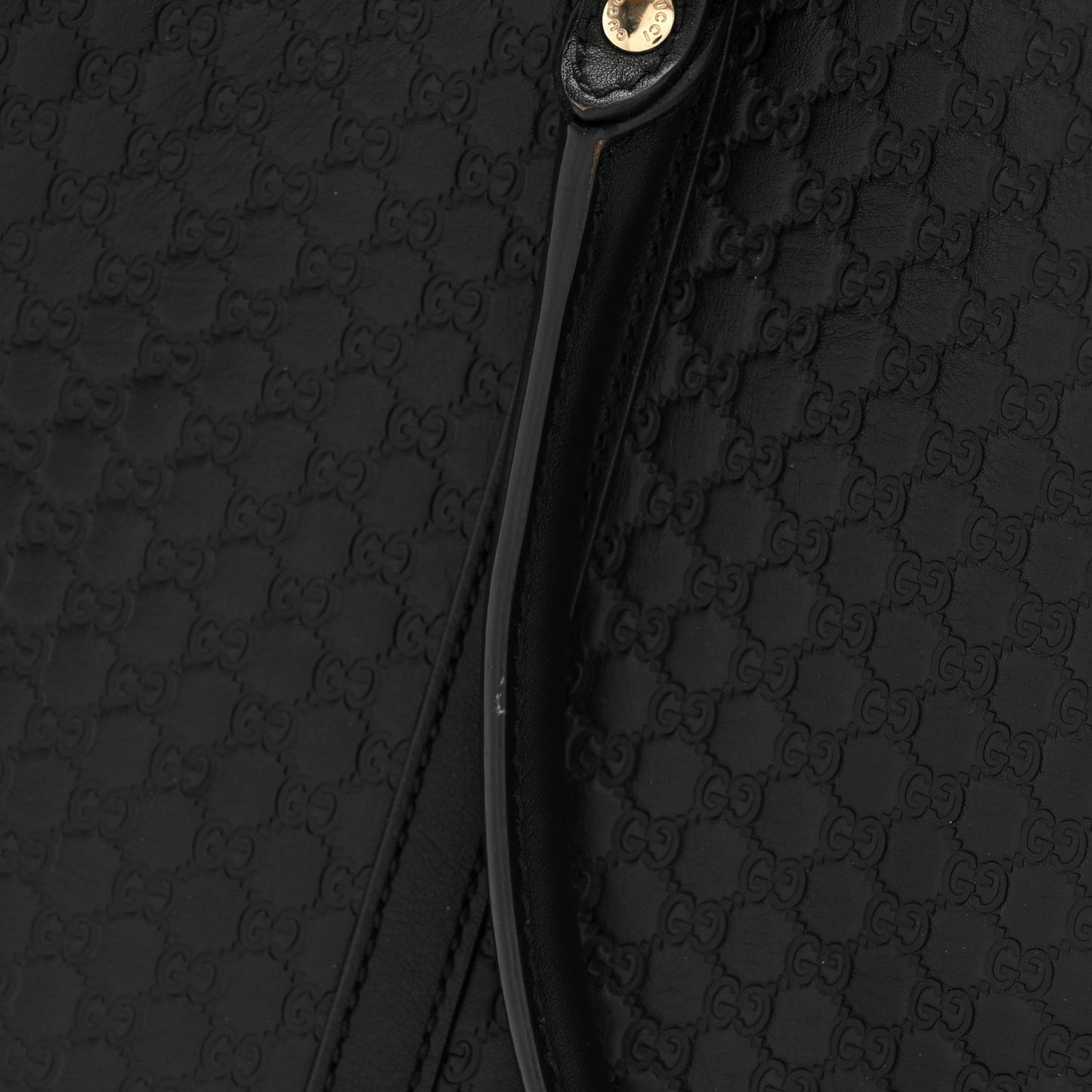 Microguccissima Large Joy Tote Black