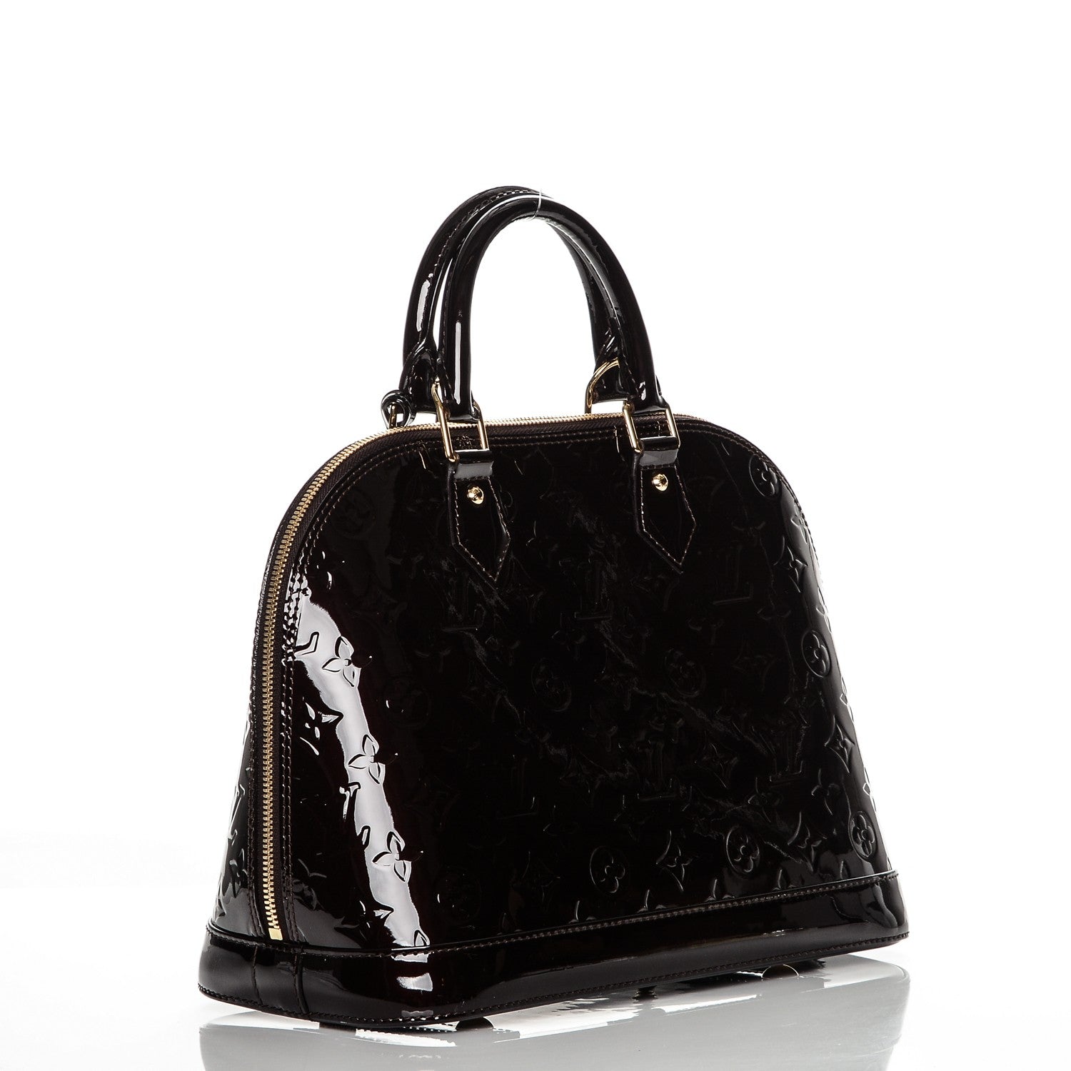 Louis Vuitton Vernis Alma PM Amarante 3 of 6
