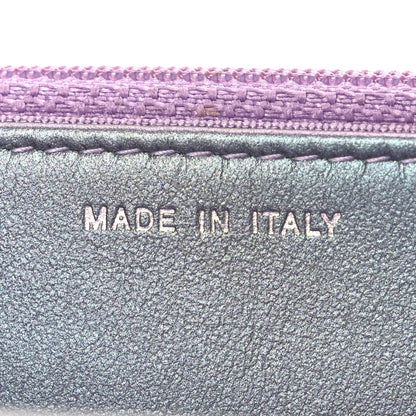 Chanel Iridescent Lambskin Quilted Reissue Wallet On Chain WOC Light Purple 7 of 11