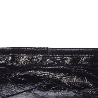 Saint Laurent Crinkled Calfskin Matelasse Monogram Medium Niki Chain Satchel Black 12 of 12