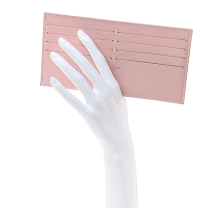 Louis Vuitton Calfskin Felicie Card Holder Insert Rose Poudre 2 of 5