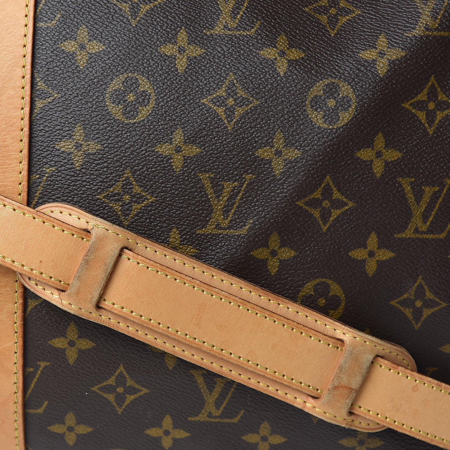 Louis Vuitton Monogram Keepall Bandouliere 55 18 of 20