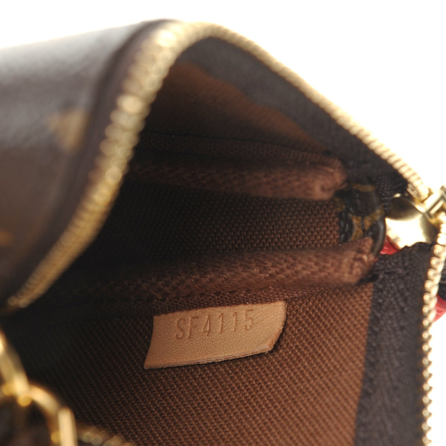 Monogram 2015 Christmas Animation Mini Pochette Accessories