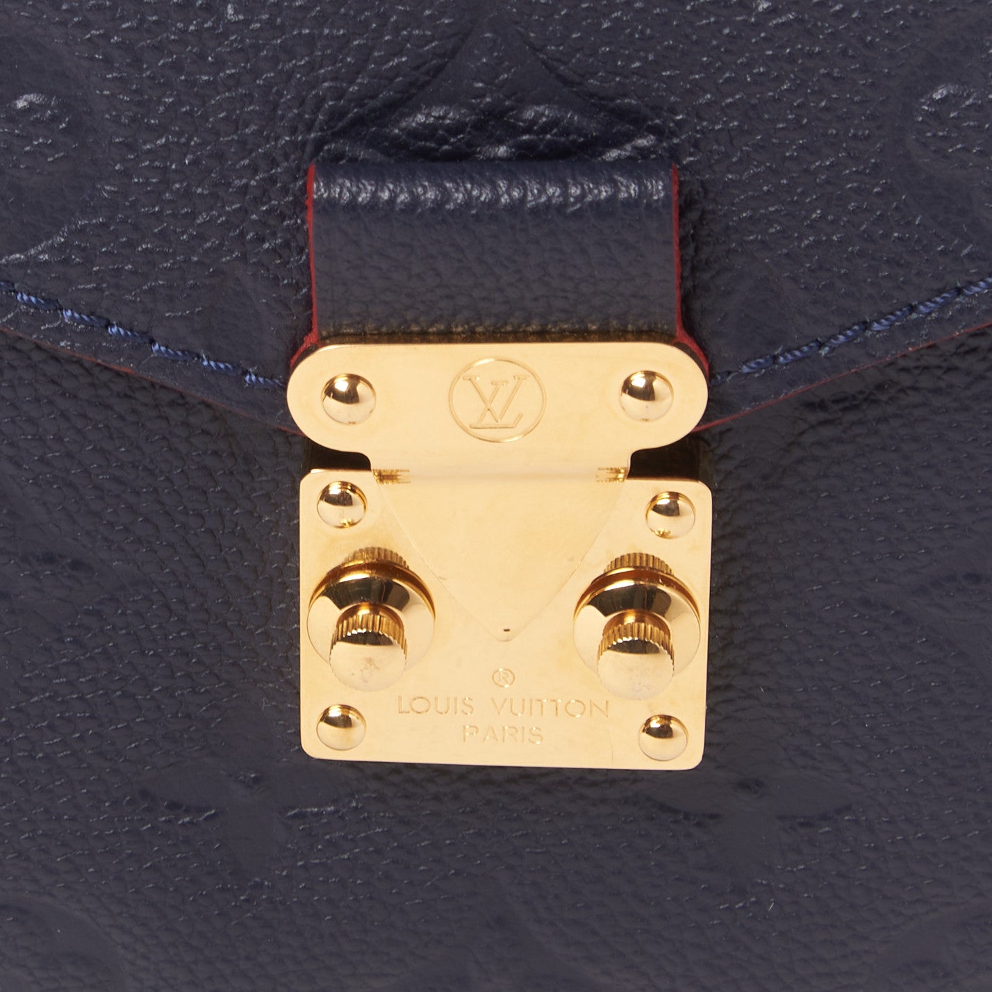 Empreinte Pochette Metis Marine Rouge