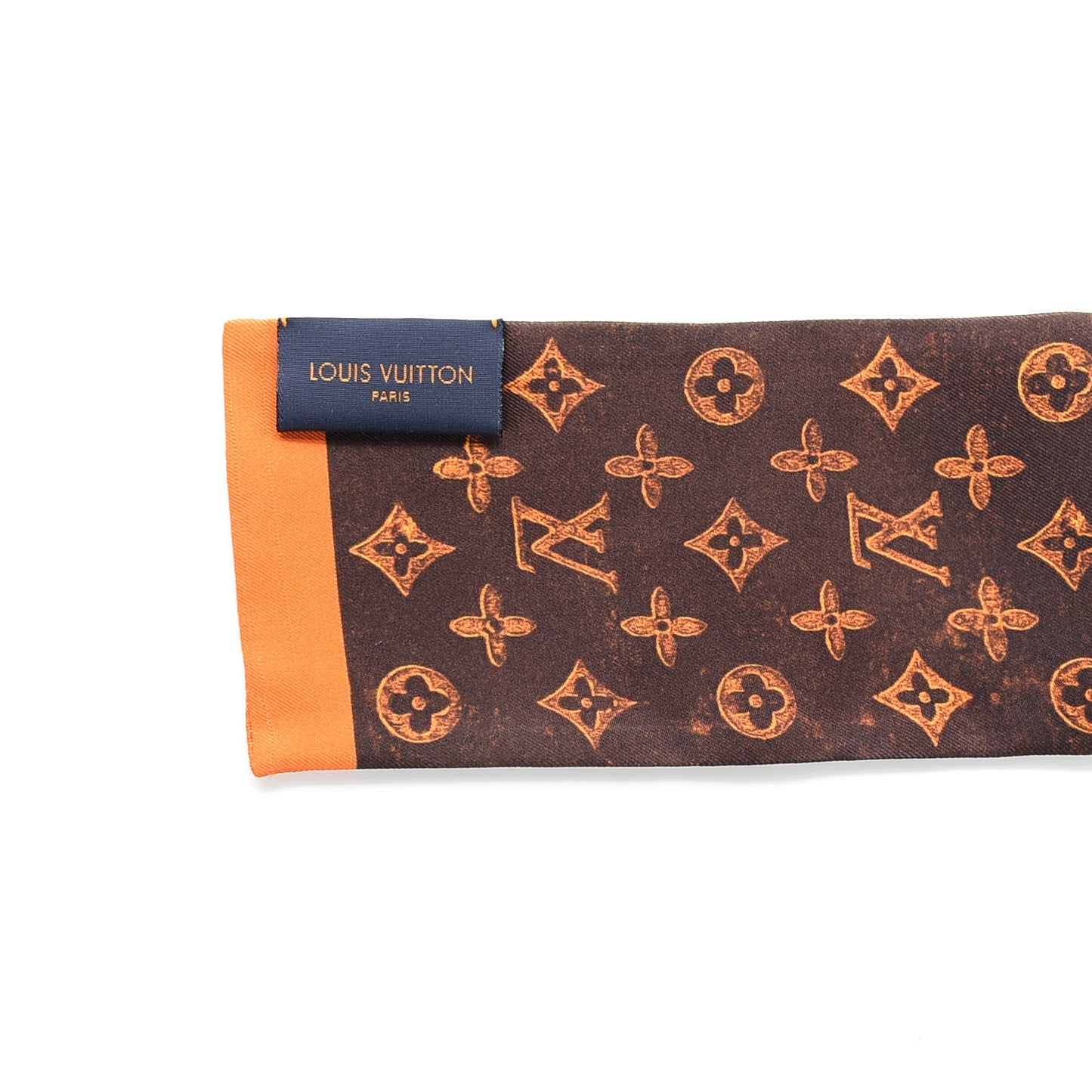 Silk Catogram Classic Bandeau Marron