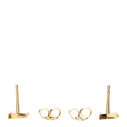 Louis Vuitton Pearl Minigram Pearls Earrings Gold 4 of 4