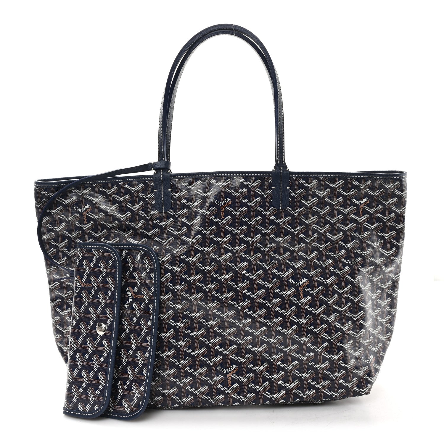 Goyard Goyardine Saint Louis PM Navy 3 of 11