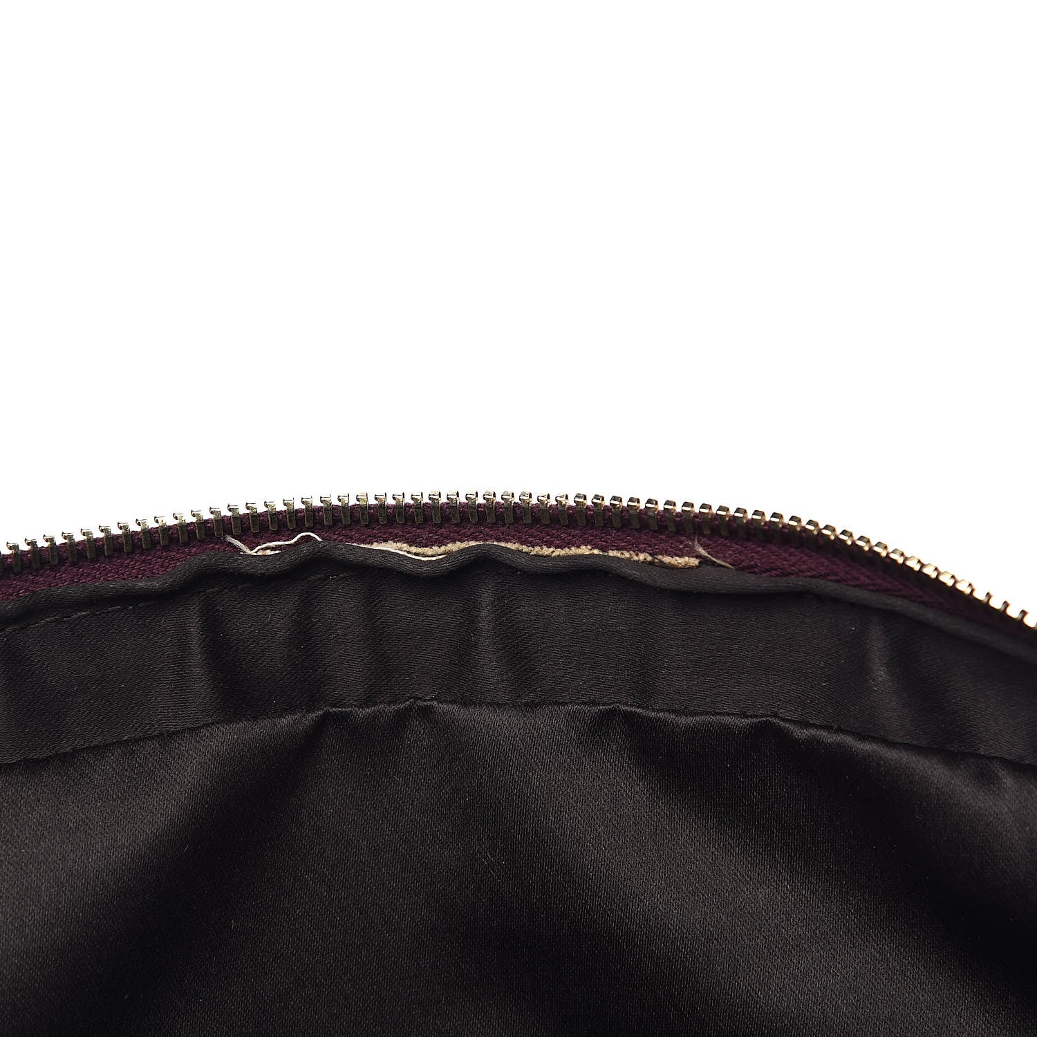 Saint Laurent Calfskin Oversized Muse Black Cherry 9 of 18
