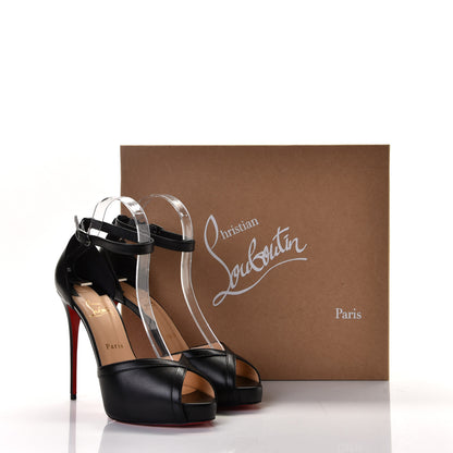 Christian Louboutin Kid Very Cathy 120 Pumps 40.5 Black 6 of 6