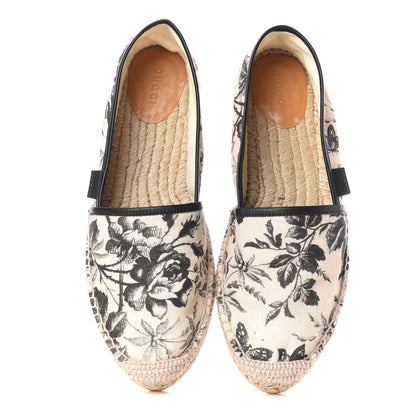 Gucci Canvas Pilar Printed Espadrille 40 Black 5 of 11