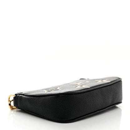 Louis Vuitton Empreinte Monogram Giant Mini Pochette Accessories Black 4 of 6
