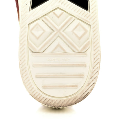 Christian Dior Canvas Rainbow Embroidered Womens Walk'N'Dior Low Top Sneakers 39.5 Multicolor 8 of 8