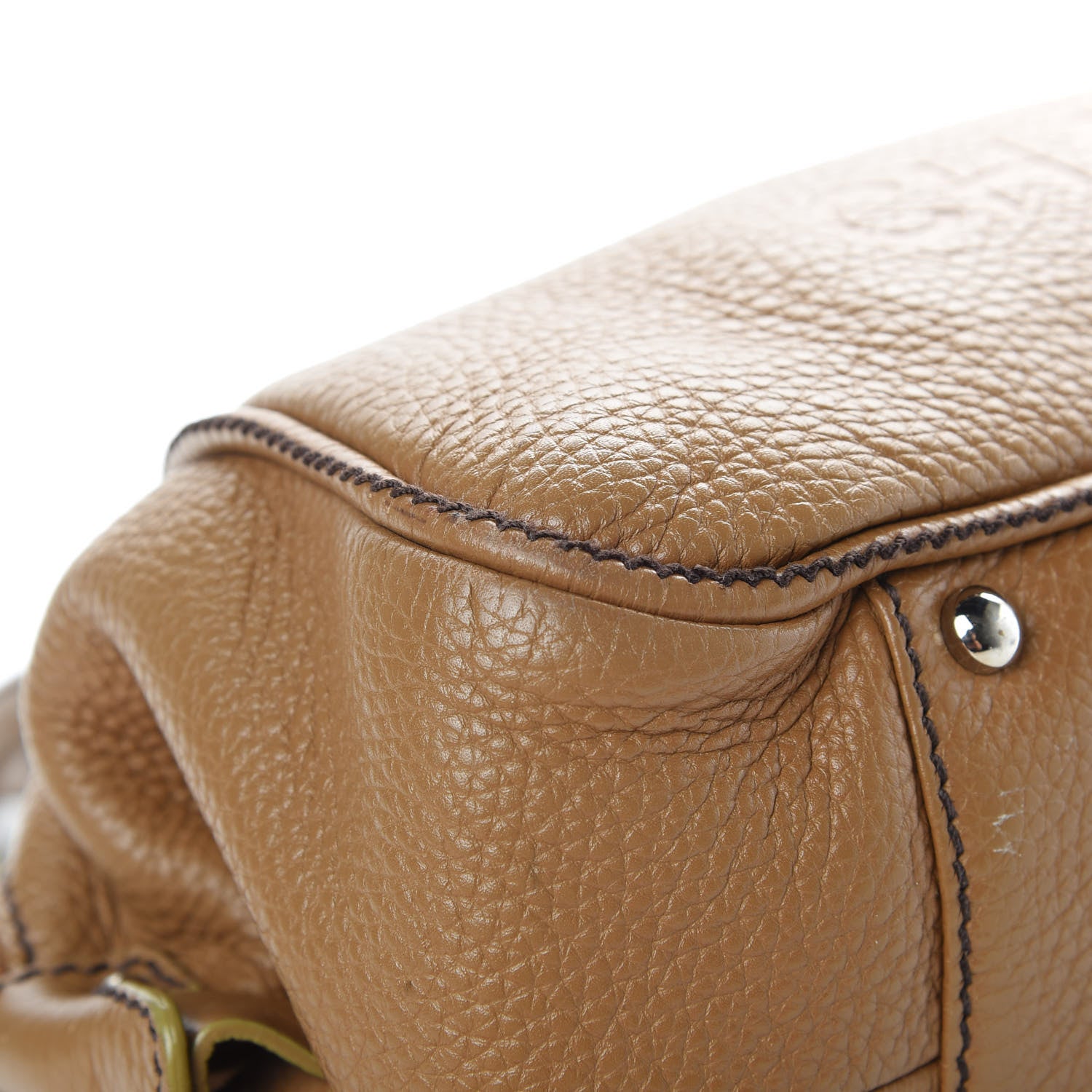 Chanel Calfskin Small Tassel Bowler Light Brown 9 of 22