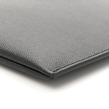 Saint Laurent Grain De Poudre Zipped Tablet Holder Black 11 of 12