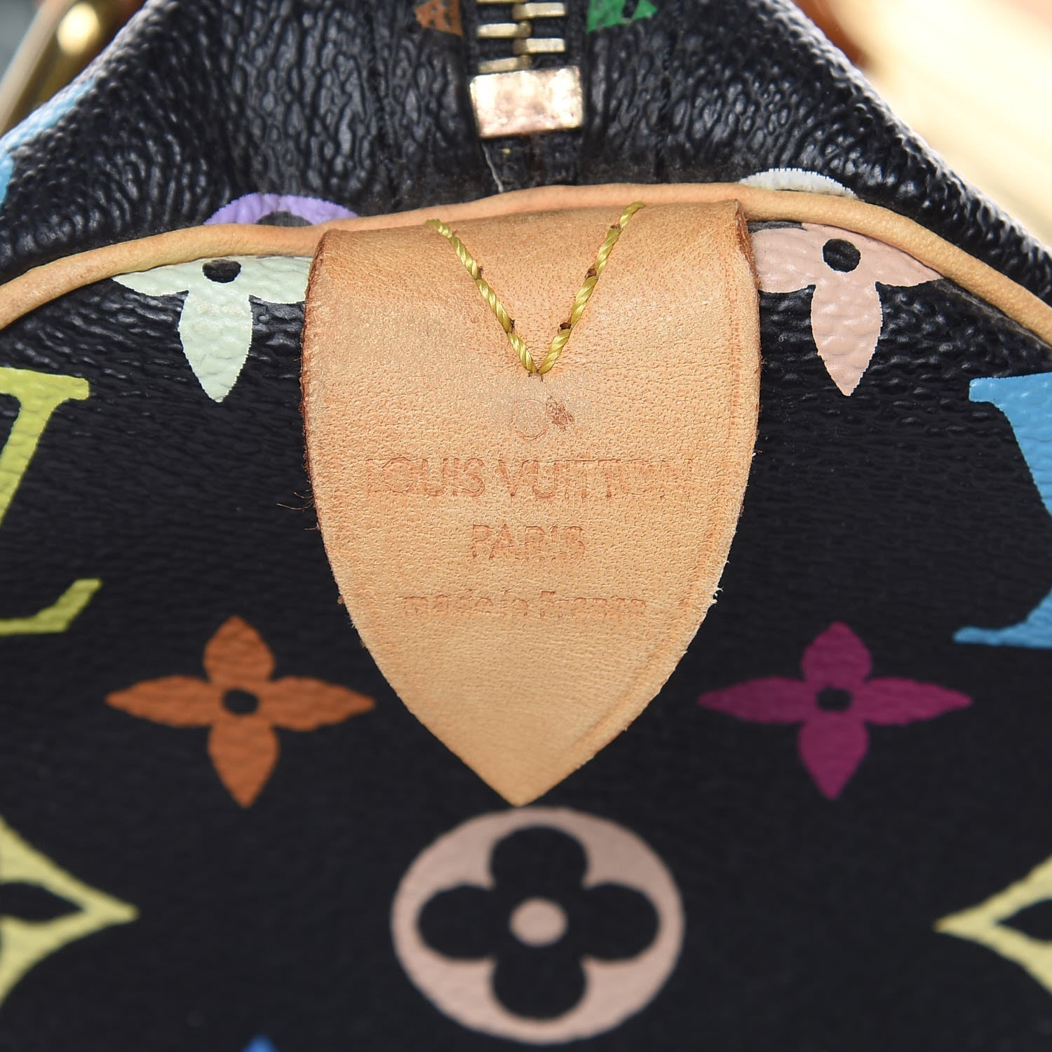 Louis Vuitton Monogram Multicolor Speedy 30 Black 7 of 14
