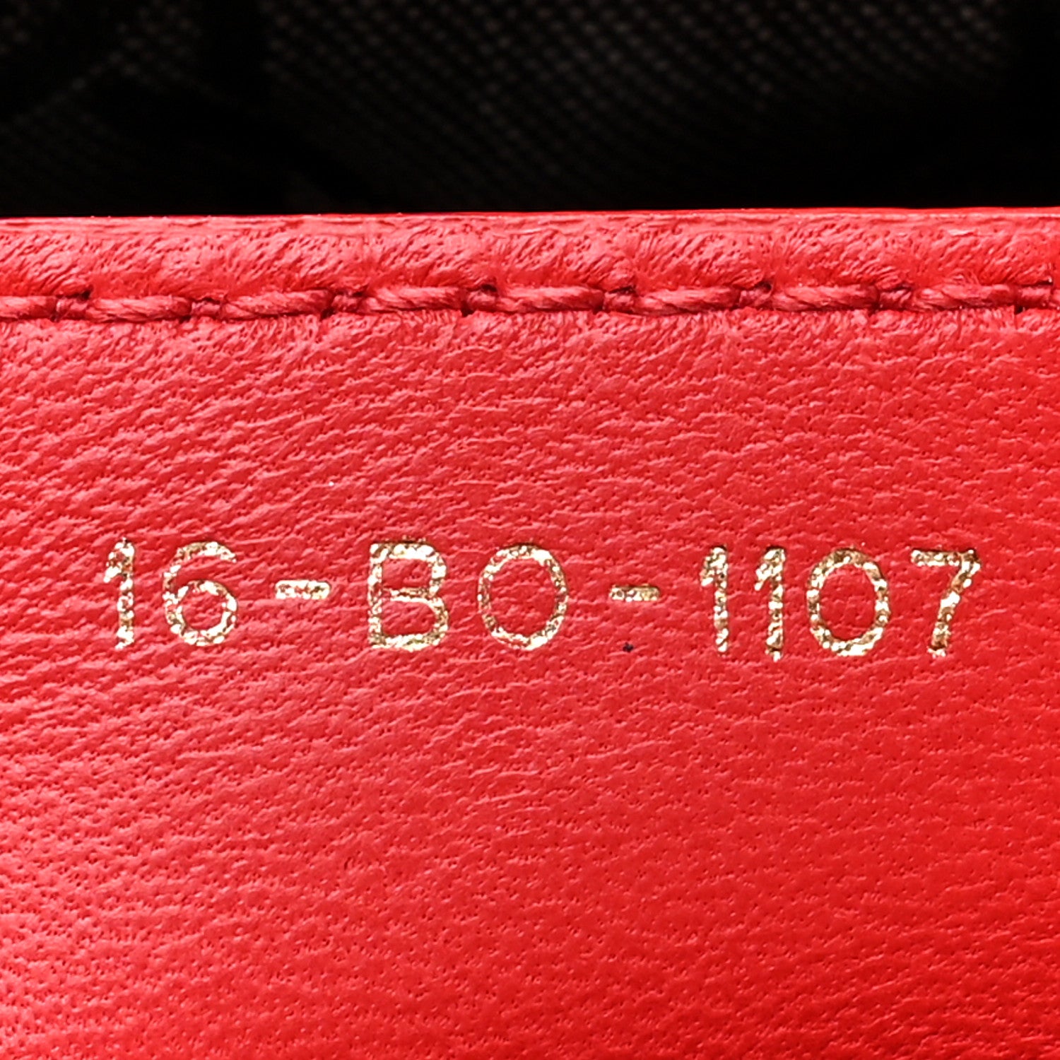 Christian Dior Lambskin Cannage Medium Lady Dior Red 7 of 14