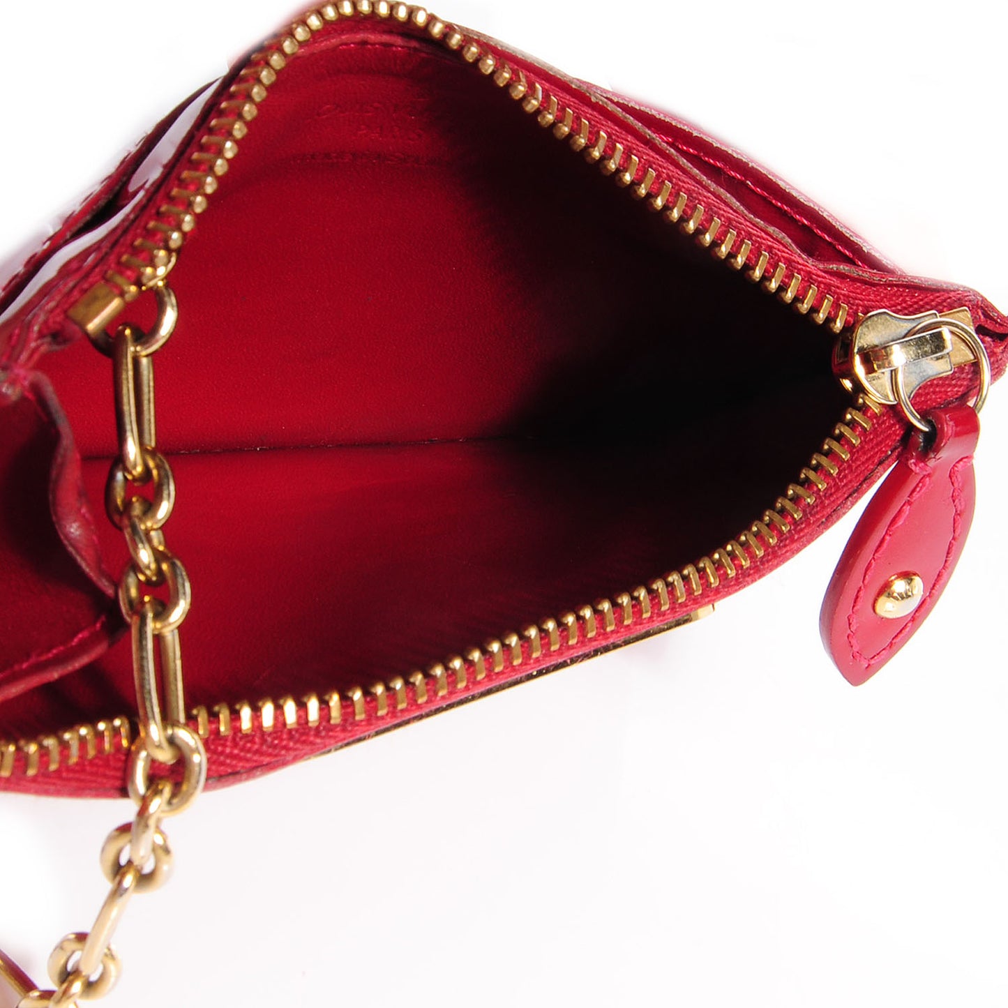 Vernis Key Pouch Pomme D'Amour