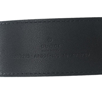 Gucci Calfskin Double G 40mm Belt 100 40 Black 3 of 4