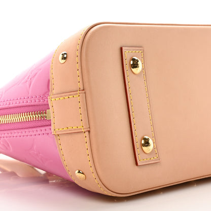 Louis Vuitton Vernis Alma BB Neon Pink 8 of 9