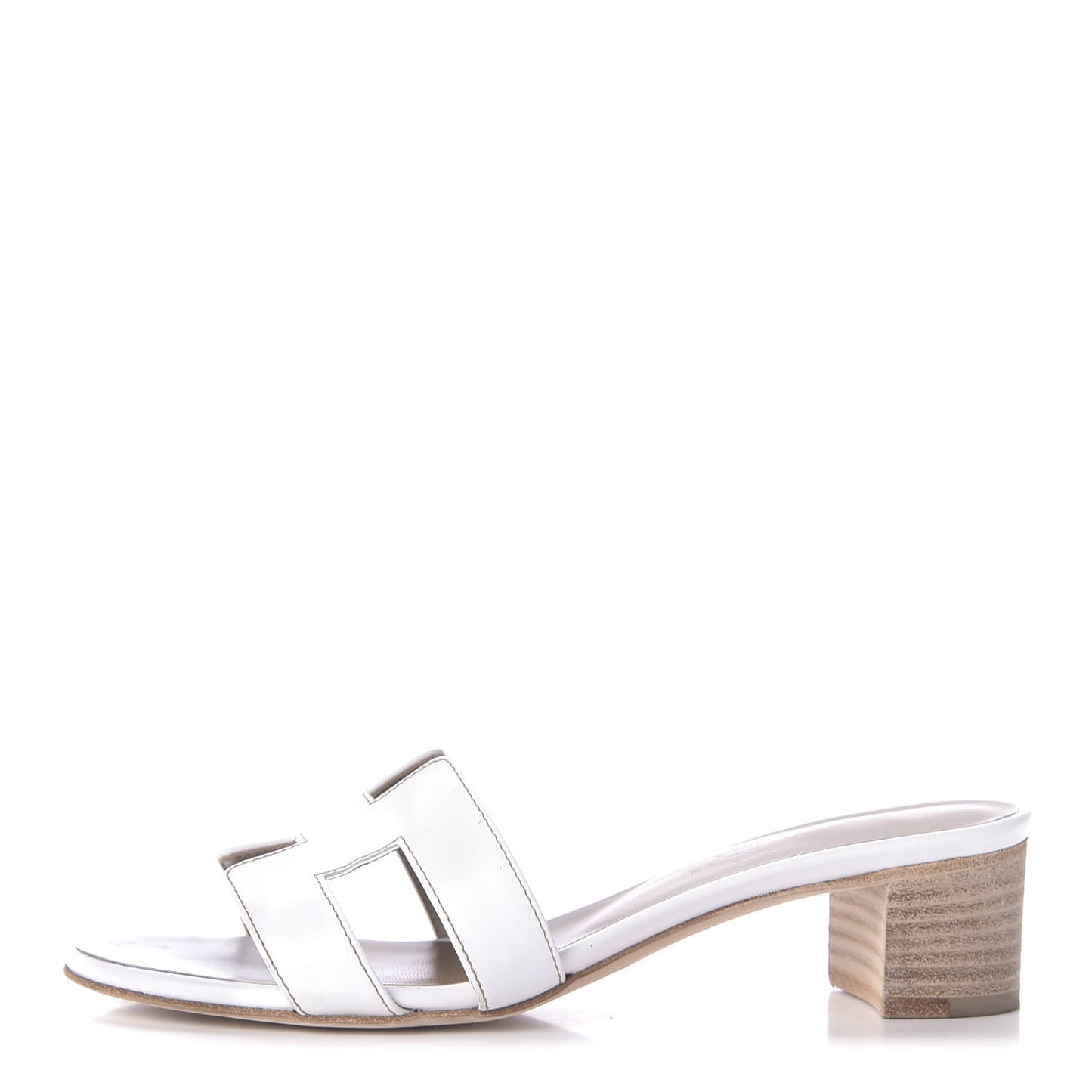 Calfskin Oasis Sandals 35.5 White