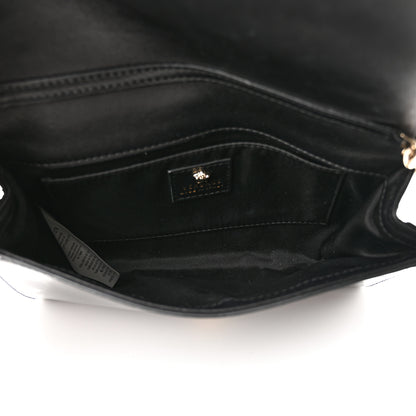 Versace Patent Palazzo Medusa Chain Evening Bag Black 5 of 12