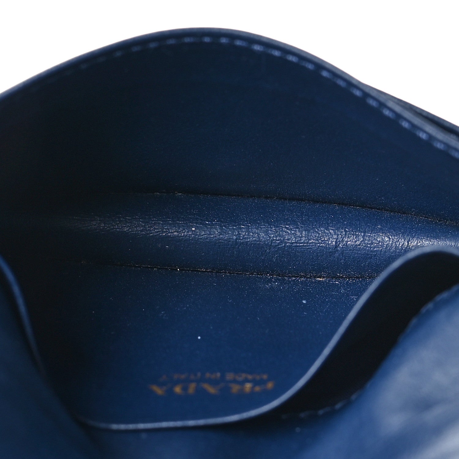 Prada Vitello Move Wallet Bleuette 6 of 11