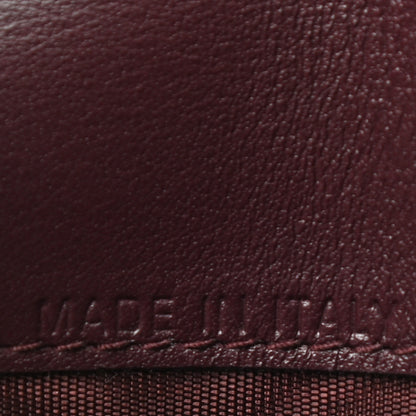 Christian Dior Oblique Saddle Card Holder Bordeaux 7 of 9