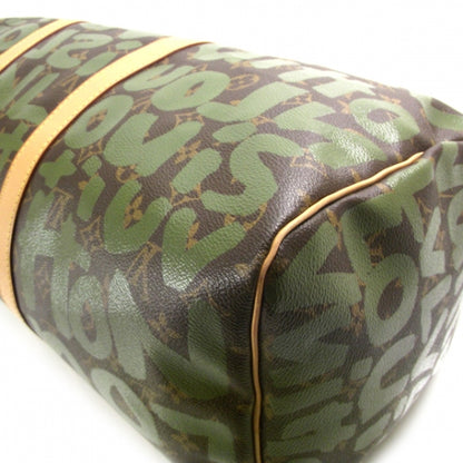 Louis Vuitton Graffiti Keepall 50 Kaki 5 of 9
