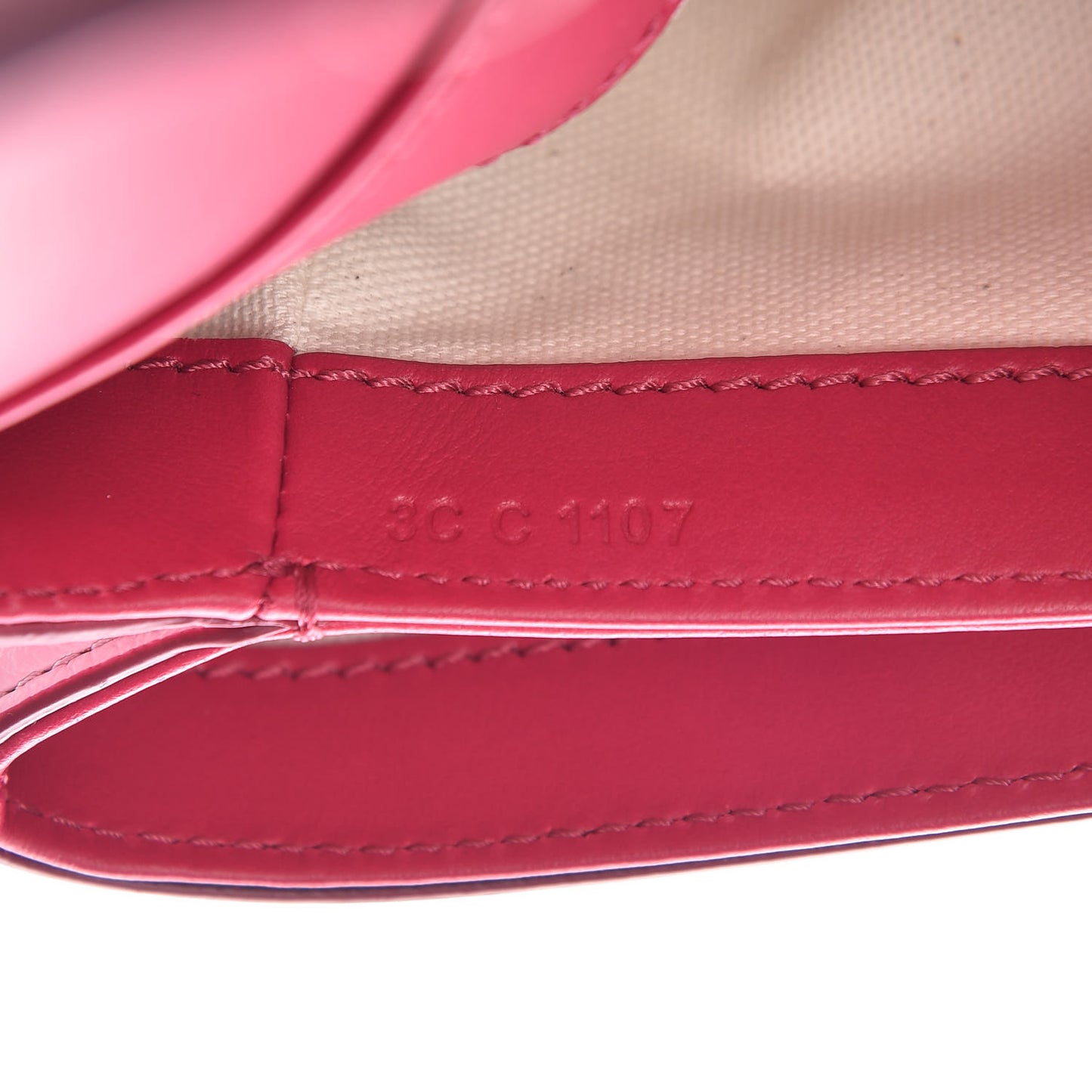 Calfskin Duetto Crossbody Bag Bright Pink