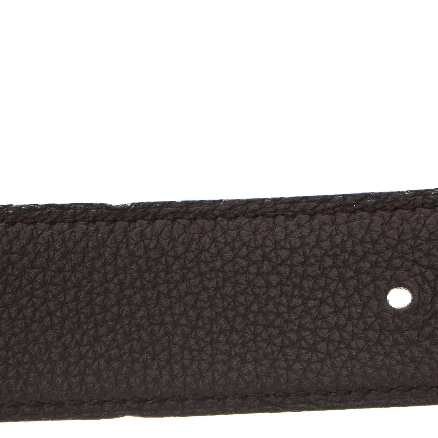Hermes Swift Togo 32mm Belt Strap 95 Black Chocolate 2 of 7